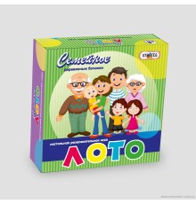 Лото дерев`яне 344 "Сімейне" 26-26-10 см