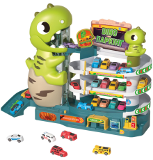 Ігровий набір ZIPP Toys Dino паркинг електричний, 6 машинок,