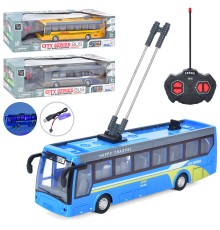 Автобус 9933-1 радіокер., акум., USB, 1:32, 3 кольори, світло, кор., 32-10-9,5 см.