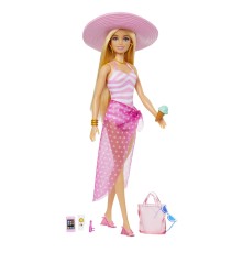 Набір з лялькою Барбі "Пляжна прогулянка" Barbie