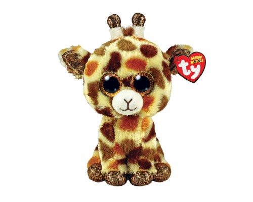 Дитяча іграшка м’яконабивна TY Beanie Boos 36394 Жираф "STILTS" 15 см