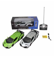 Машина CL1404 радіокер.,Lamborghini Veneno,1:14,акум.,гум.колеса,USB,2кольори,світло,кор.,45-17-19,5