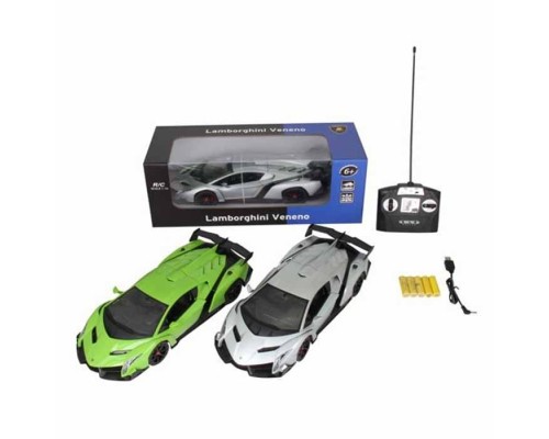 Машина CL1404 радіокер.,Lamborghini Veneno,1:14,акум.,гум.колеса,USB,2кольори,світло,кор.,45-17-19,5