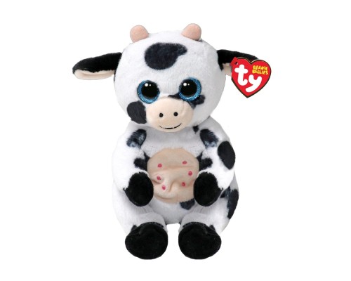 Дитяча іграшка м’яконабивна TY BEANIE BELLIES 41287 Корова "COW"