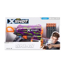 Швидкострільний бластер X-SHOT Skins Flux Crucifer (8 патронів), 36516J