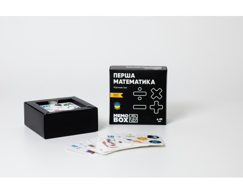 Настільна гра JoyBand MemoBox Delux "Перша математика", MBD101