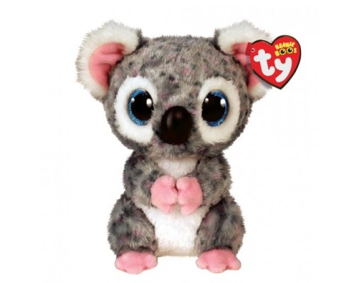 Дитяча іграшка м’яконабивна TY Beanie Boos 36378 Коала "KARLI" 15 см