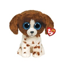 Дитяча іграшка м’яконабивна TY Beanie Boo's 36487 Цуценя "MUDDLES" 25см