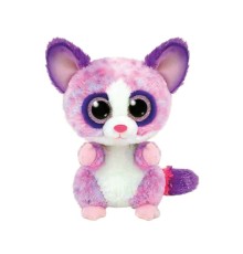 Дитяча іграшка м’яконабивна TY Beanie Boos 36395 Рожевий лемур "BECCA" 15 см