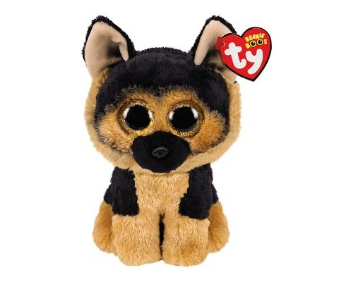 Дитяча іграшка м’яконабивна TY Beanie Boo's 36309 Німецька вівчарка "GERMAN" 15см