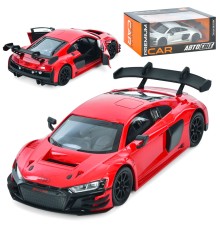 Машина AP-1929 АвтоСвіт,1:24 Audi R8 LMS GT3,мет.,відч. двері, гум.колеса,2кольори,кор.,24,5-10,5-11