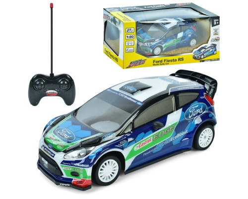 Машина 10451 радіокер.27МГц,Ford Fiesta RS WRC,1:20,небит.корпус,гум.колеса,світло,бат.,кор.,30-14-1