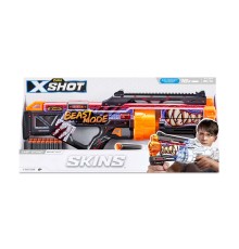 Швидкострільний бластер X-SHOT Skins Last Stand Beast Out (16 патронів), 36518J