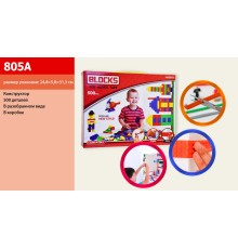 Конструктор 805A (18шт/2) 500дет, в коробці 24,8*31,3*5,8 см