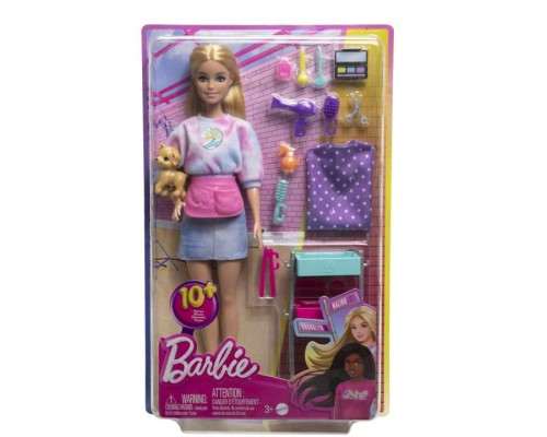 Лялька Barbie Малібу "Стилістка"