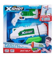 X-Shot Набір водяних бластерів Fast Fill Medium And Small, арт.56225