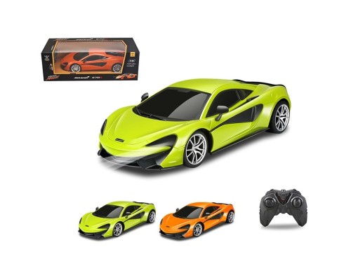 Машина 1603G радіокер.2,4ГГц,1:16,McLaren 570S,гум.колеса,2кольори,світло,бат.,кор.,37-12-17см