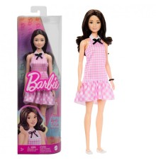 Лялька Barbie "Модниця" в ніжній сукні в клітинку