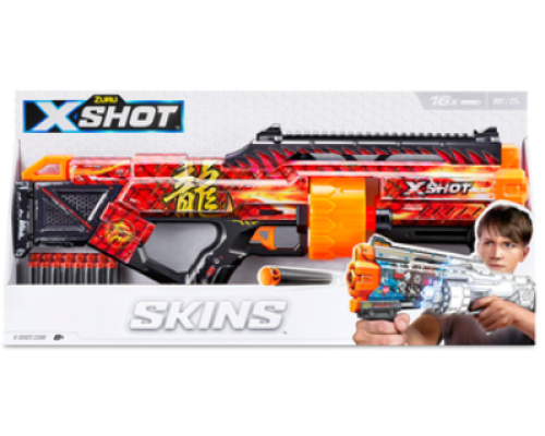 Швидкострільний бластер X-SHOT Skins Last Stand Faze (16 патронів), 36518H