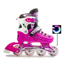 Ролики Scale Sports Pink LF 905, размер 29-33