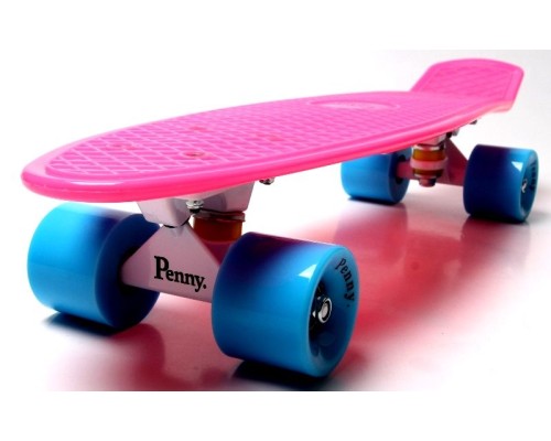 Penny Board Малиновый цвет Матовые колеса