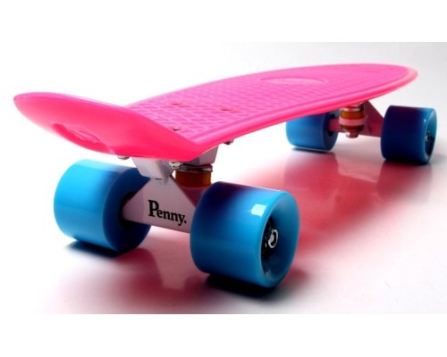 Penny Board Малиновый цвет Матовые колеса