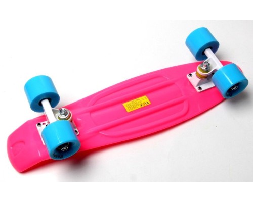 Penny Board Малиновый цвет Матовые колеса