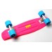 Penny Board Малиновый цвет Матовые колеса