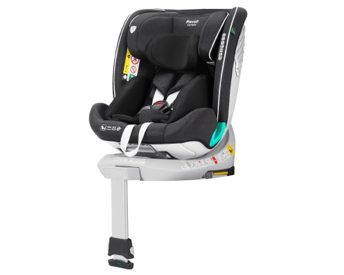 Автокрісло CARRELLO Revolt CRL-15805 Space Black i-Size 40-150см ISOFIX, поворот, опор.стійка /1/