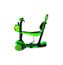 Самокат Scooter "Божья коровка" 5in1 Green