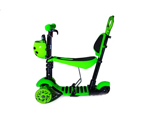 Самокат Scooter "Божья коровка" 5in1 Green