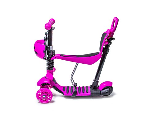 Самокат Scooter "Божья коровка" 5in1 Pink