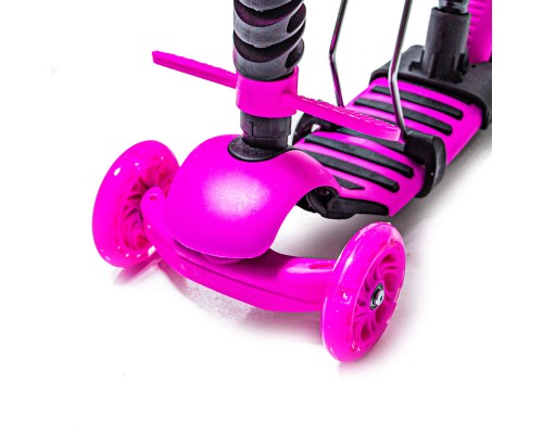 Самокат Scooter "Божья коровка" 5in1 Pink