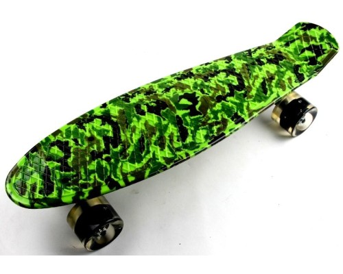 Penny Board "Military" Светящиеся колеса