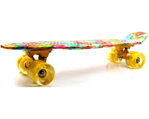 Penny Board "Caramel" Светящиеся колеса