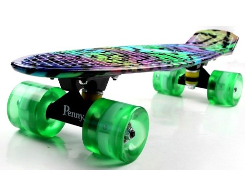 Penny Board "Star" Светящиеся колеса