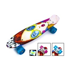 Penny Board "Cool Girl" Светящиеся колеса.