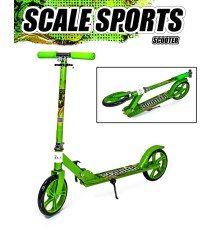 Двухколесный самокат Складной Scooter 460 Green