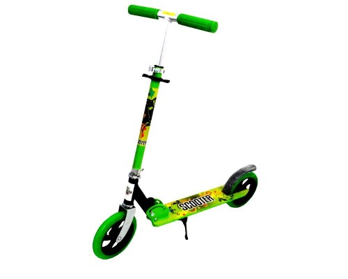 Двухколесный самокат Складной Scooter 460 Green