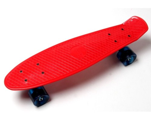 Penny Board. Red. Светящиеся колеса.