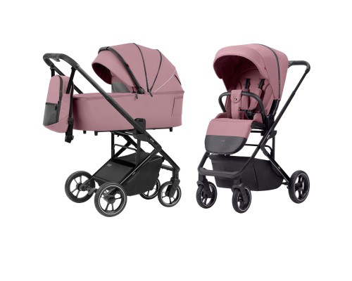 Коляска універсальна CARRELLO Alfa CRL-6507 (2in1) Rouge Pink /1/