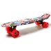 Penny Board "Graffiti" NBA. Светящиеся колеса.