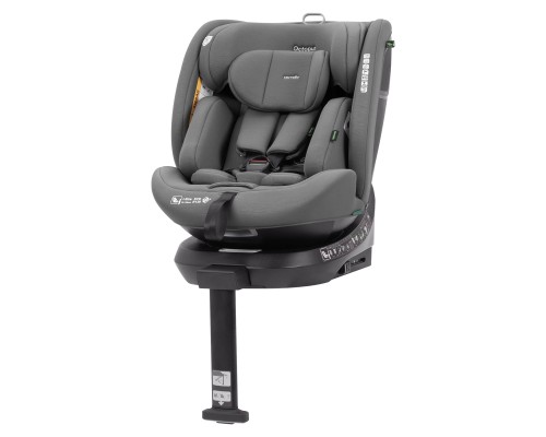 Автокрісло CARRELLO Octopus CRL-16002 Seashell Grey i-Size 40-150см ISOFIX, поворот, опор.стійка /1/