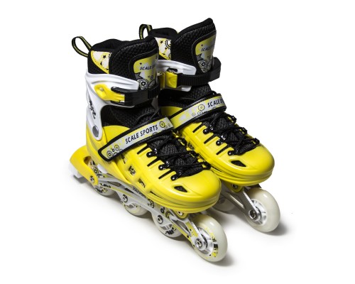 Ролики Scale Sports  Yellow LF 905, размер 29-33