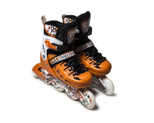 Ролики Scale Sports Orange LF 905 размер 29-33