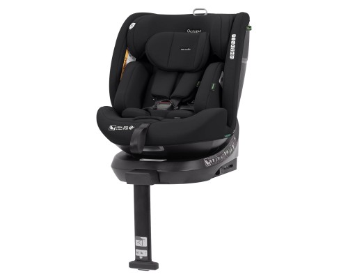 Автокрісло CARRELLO Octopus CRL-16002 Midnight Black i-Size 40-150см ISOFIX, поворот, опор.стійка /1