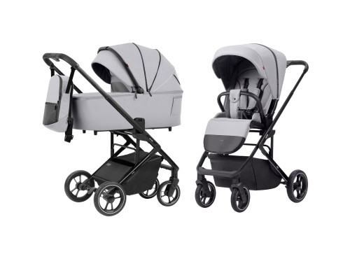 Коляска універсальна CARRELLO Alfa CRL-6507 (2in1) Feather Grey /1/