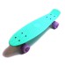 Penny Board Бирюзовый цвет Светящиеся колеса