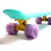 Penny Board Бирюзовый цвет Светящиеся колеса