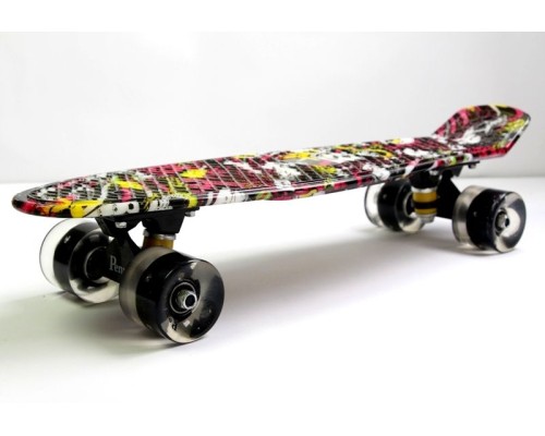 Penny Board "Deck" Светящиеся колеса